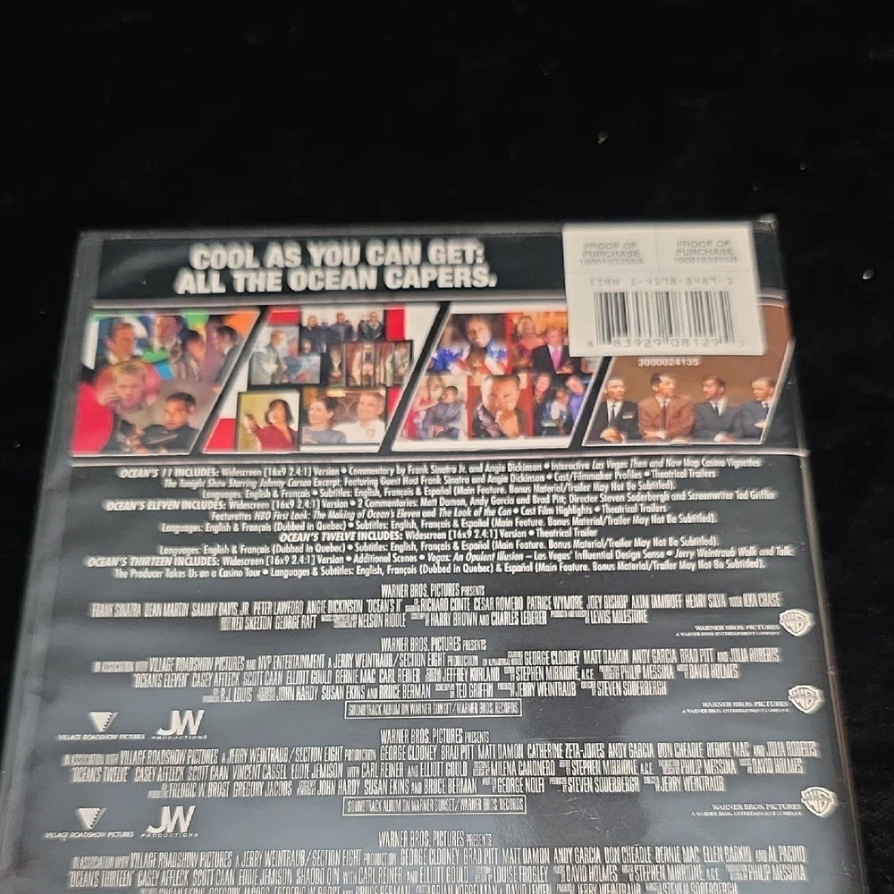 Warner Bros. 4 Film Favorites DVD Set - Red and Black